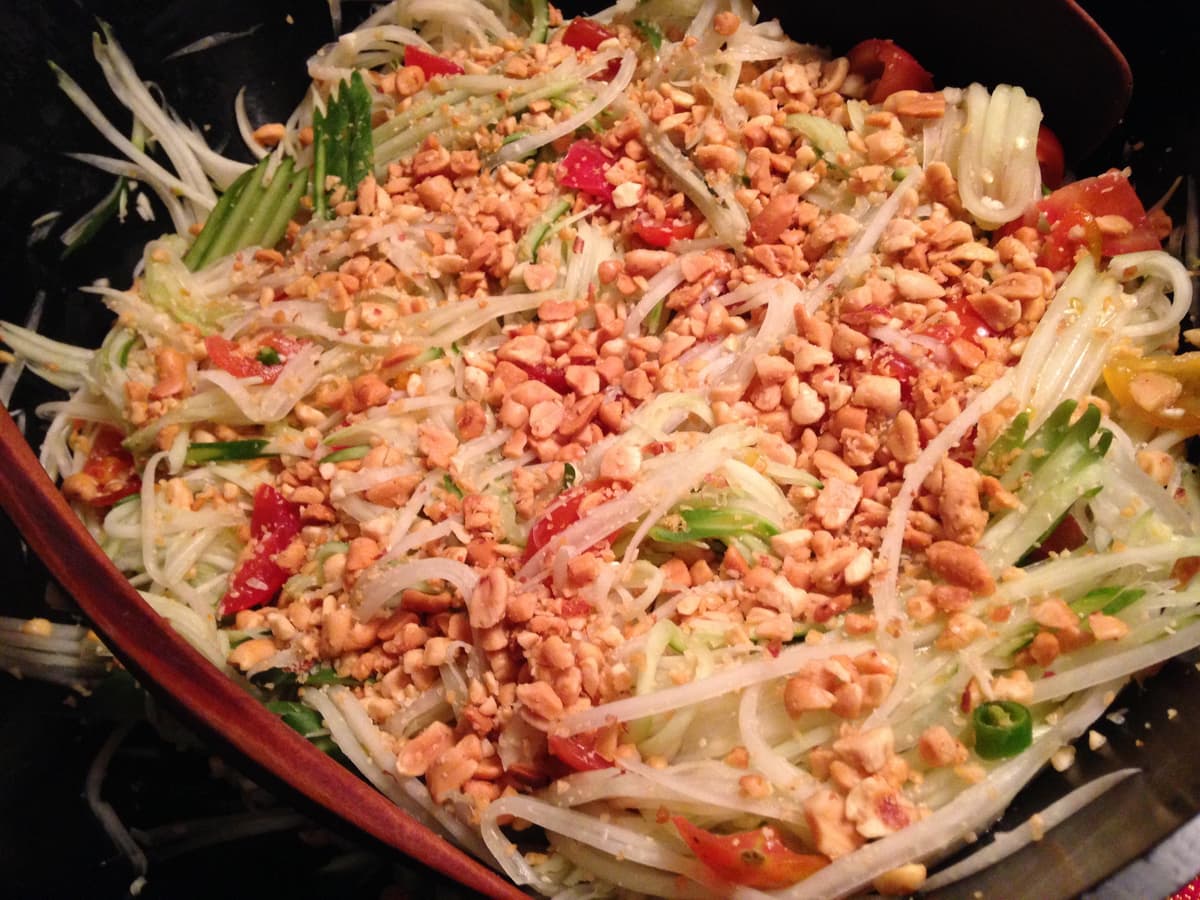 Old Friends, a New Year and an Extravagant Thai Feast