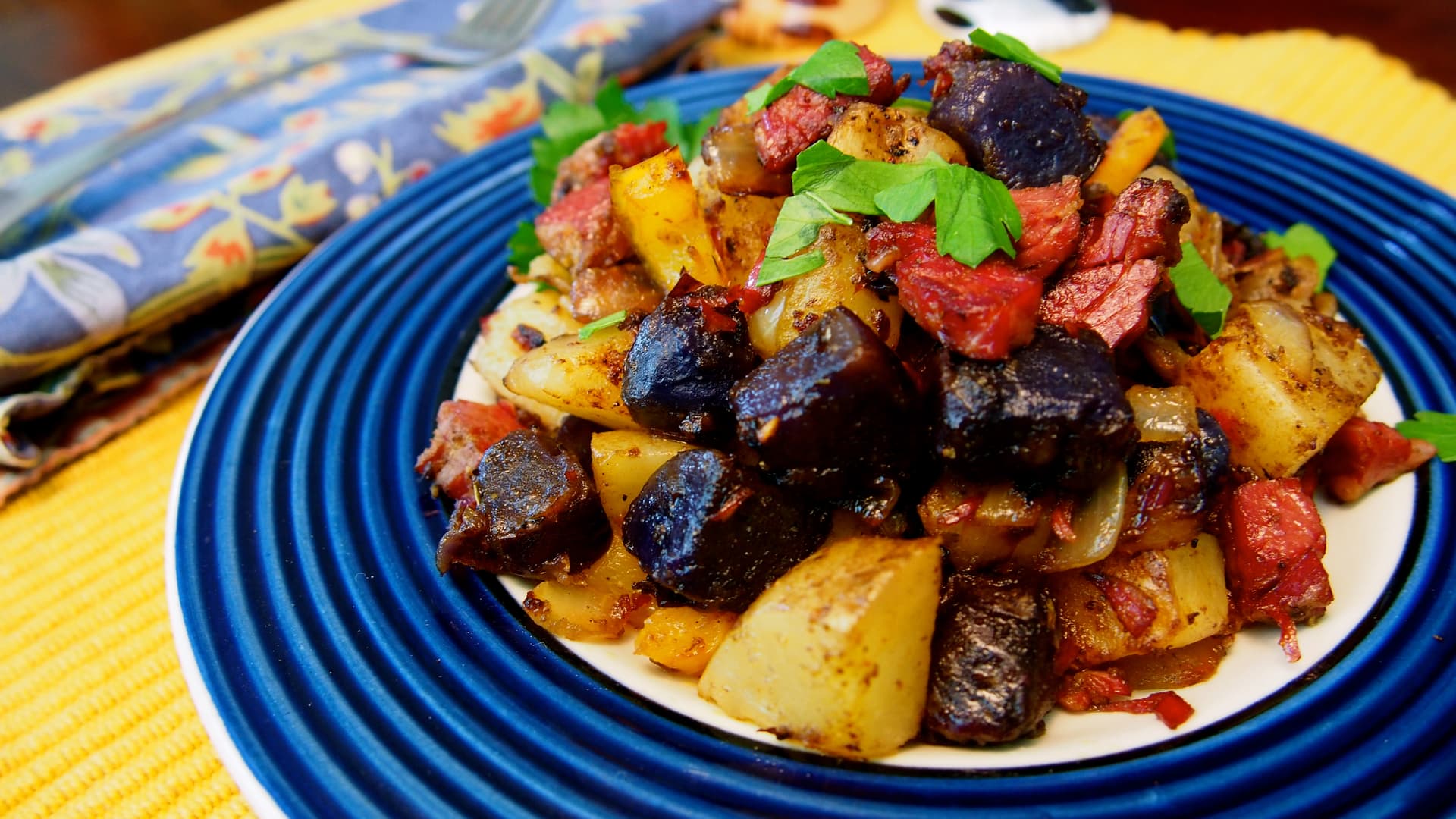 Colorful Corned Beef Hash
