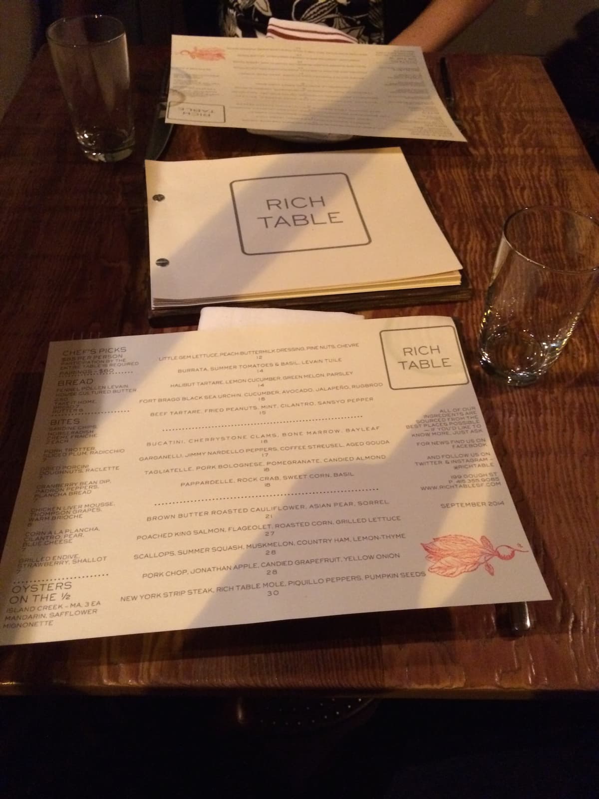 Date Night in San Francisco at Rich Table